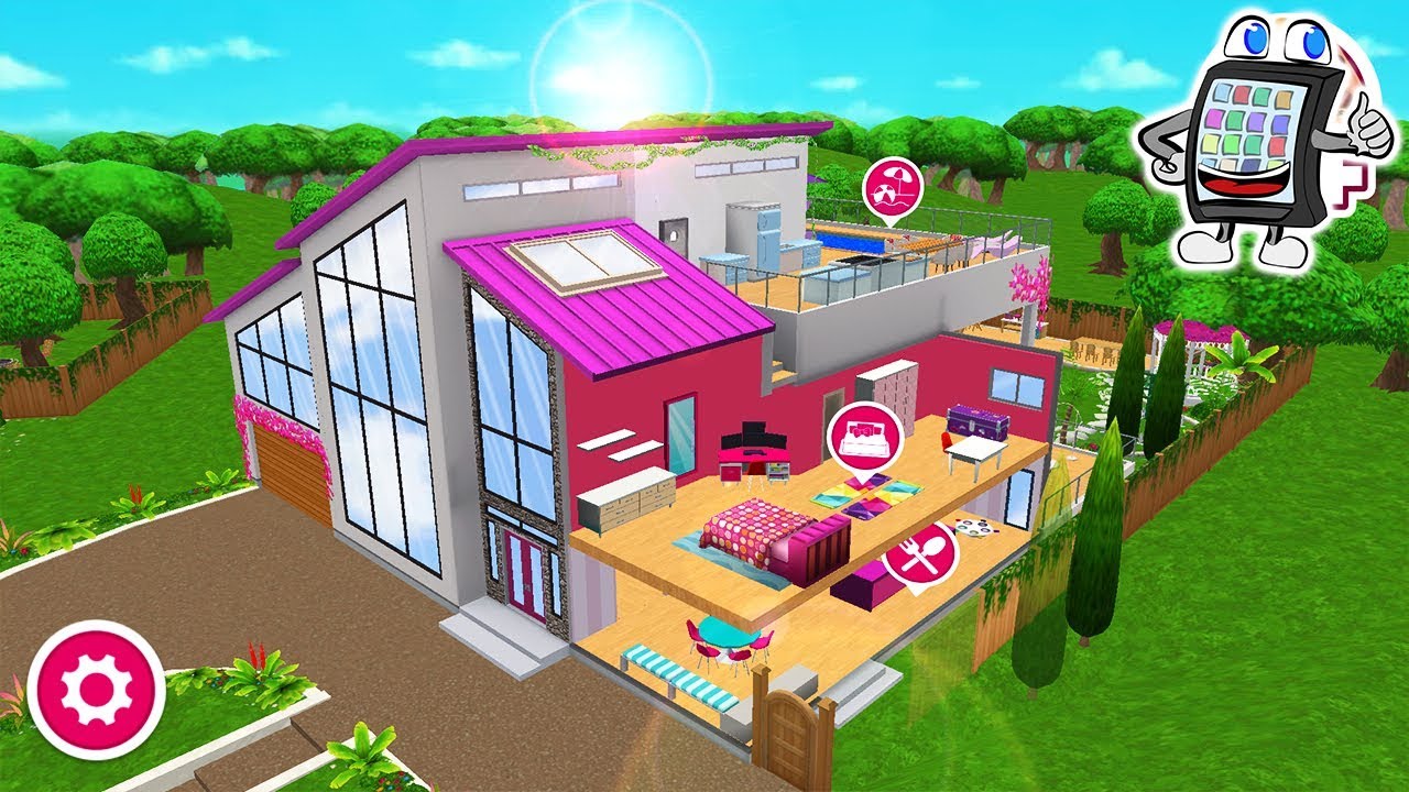 Barbie Dreamhouse Adventures App Deutsch Magisches Traumhaus Mit Unendlich Viel Kuchen Youtube