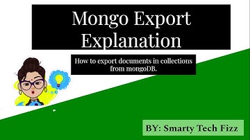 Export documents from collections in mongoDB | Explain mongoexport options | MongoDB | part 1