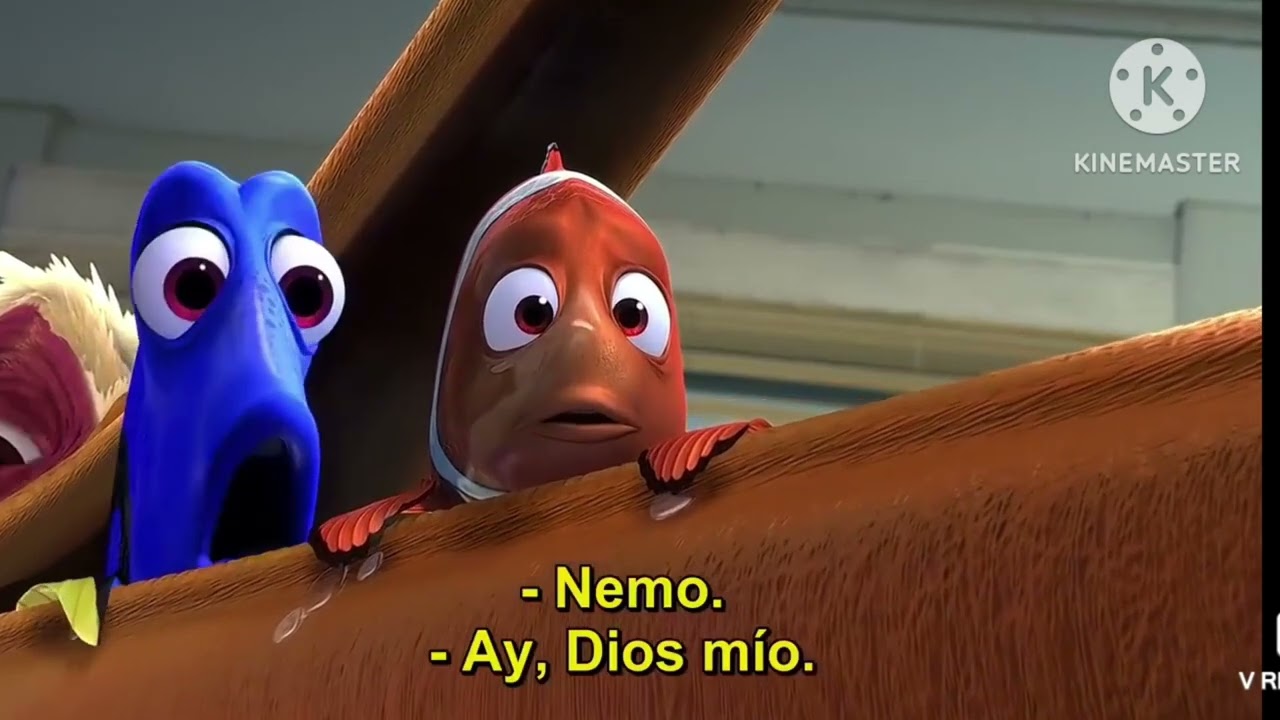 Finding Nemo Escape From The Fish Tank Latin Spanish 