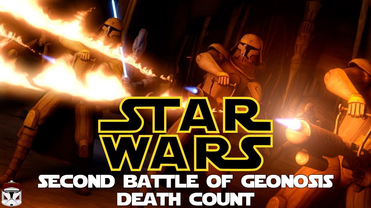 Star Wars Second Battle of Geonosis Carnage Count - YouTube
