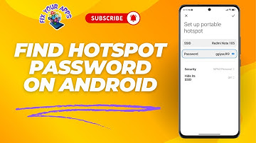 How to Find the Hotspot Password on Android