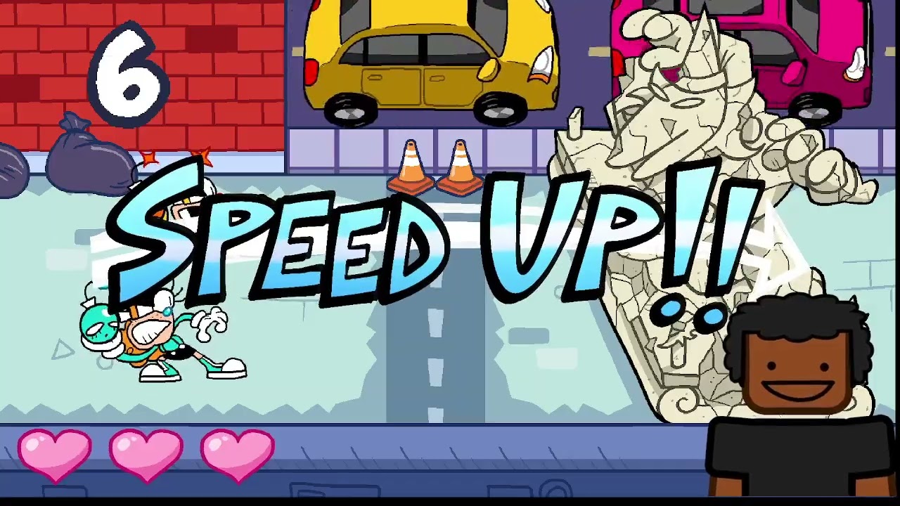 Playing Buster Jam Demo (I MADE A PNGTUBER THING