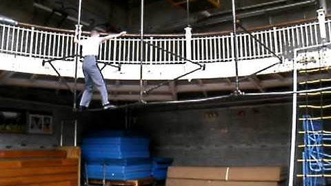 West Point Cadet on Obstacle Course