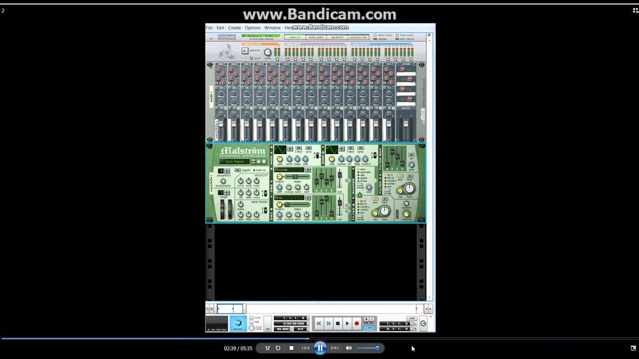 James Revels III Constructs Synth for upcoming song