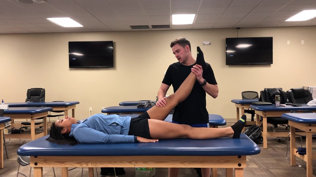 Sign of the buttocks test - YouTube