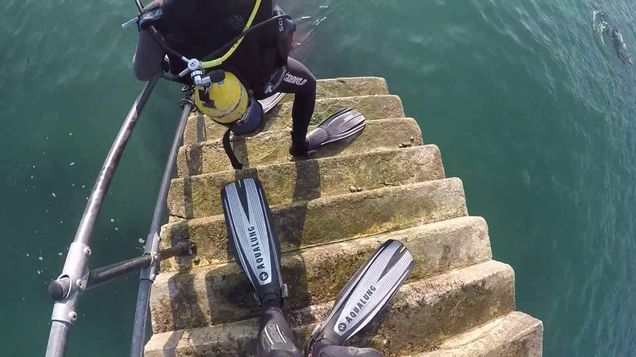 Scuba Diving Portmage, Kerry, Ireland Giant's Leap GoPro YouTube