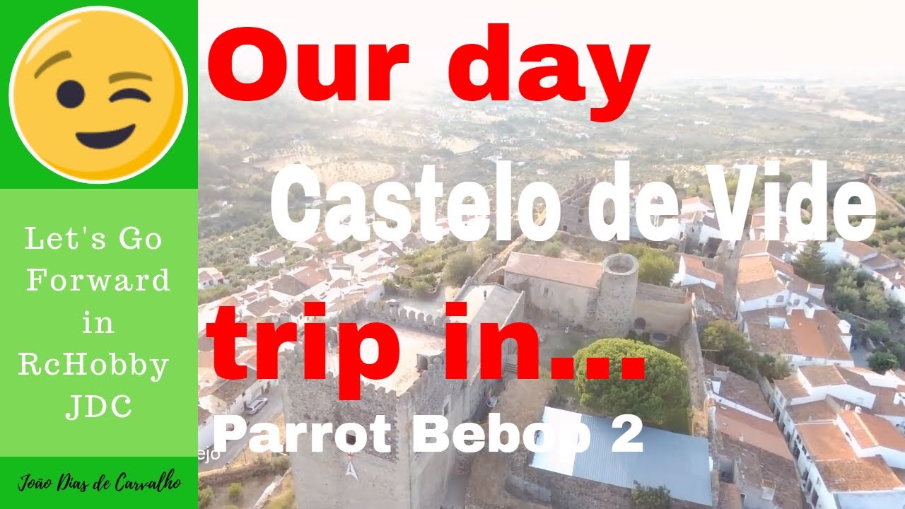 Castelo de Vide Portugal!  - One day trip vlog in Portugal - Parrot Bebop 2