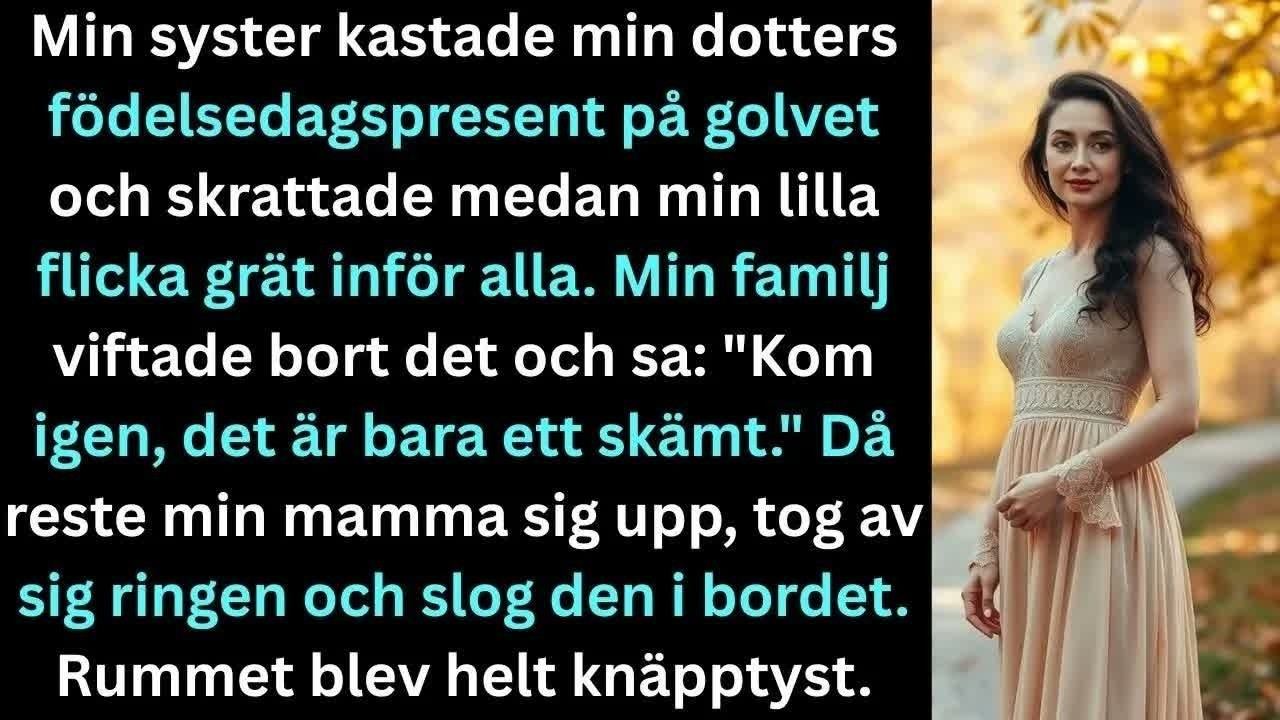 Klockan var värre än smällen av mitt barns födelsedagspresent som splittrades mot stenläggningen framför hela familjen. Min syster skrattade rakt i ansiktet på min sjuåriga dotter medan tårarna...