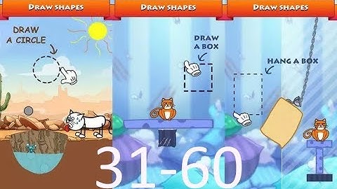 Hello Cats Walkthrough Chapter 2 Levels 31 - 60 Catch The Cat
