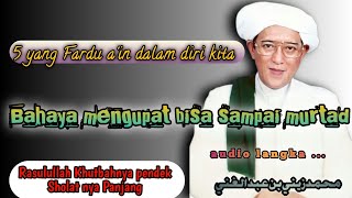 Lima fardhu ain pada diri kita ✓ Guru Sekumpul