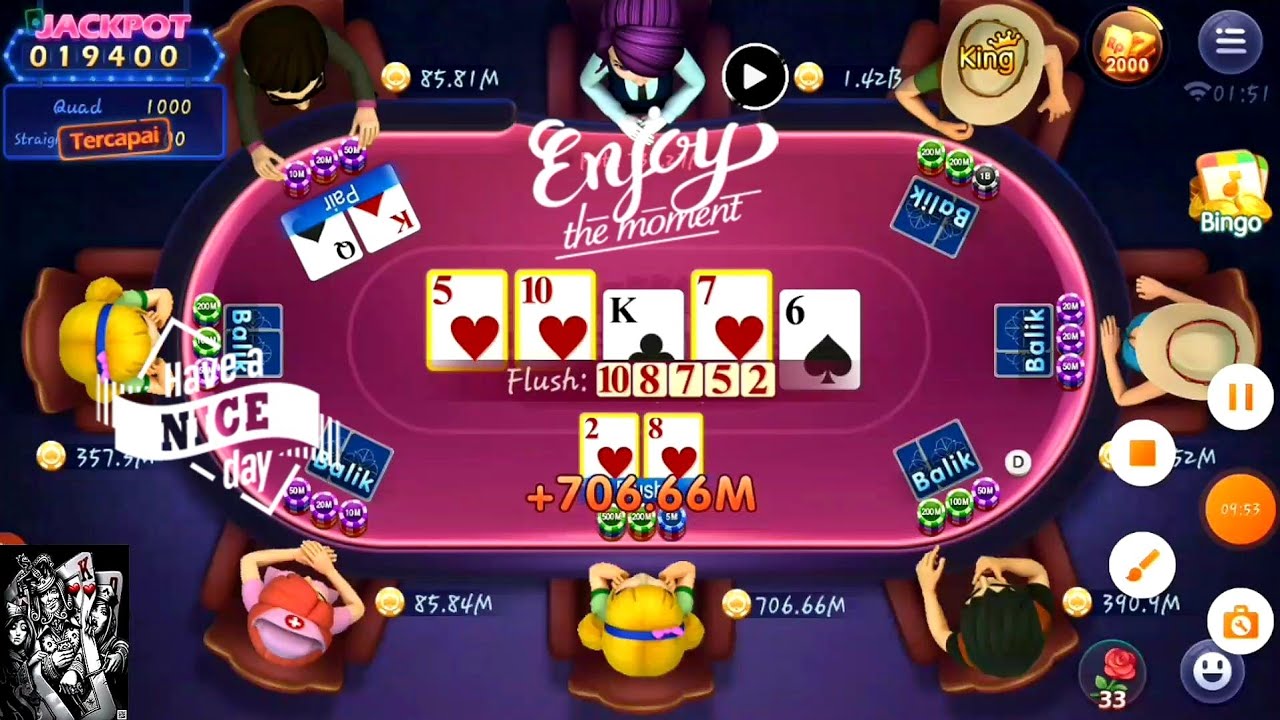 Ilustrasi topik akun texas holdem ulasan