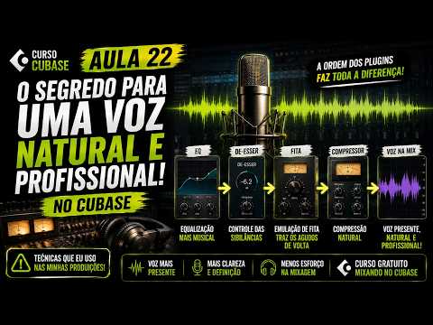 🎤 The Secret to Natural and Professional Vocals in Cubase | CUBASE COURSE | LESSON 22