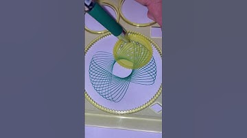 Magic Ruler Small Ruler Big Wisdom | Beautiful Spirograph Design #ytshorts #shorts #short