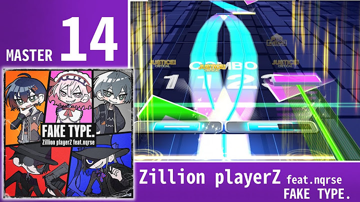【UMIGURI創作譜面】Zillion playerZ feat.nqrse/FAKE TYPE.[MASTER 14]