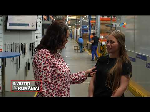 Elevi în practică la compania Stabilus din Brașov - Investiți în România!, 10.09.2024 (@TVRi)