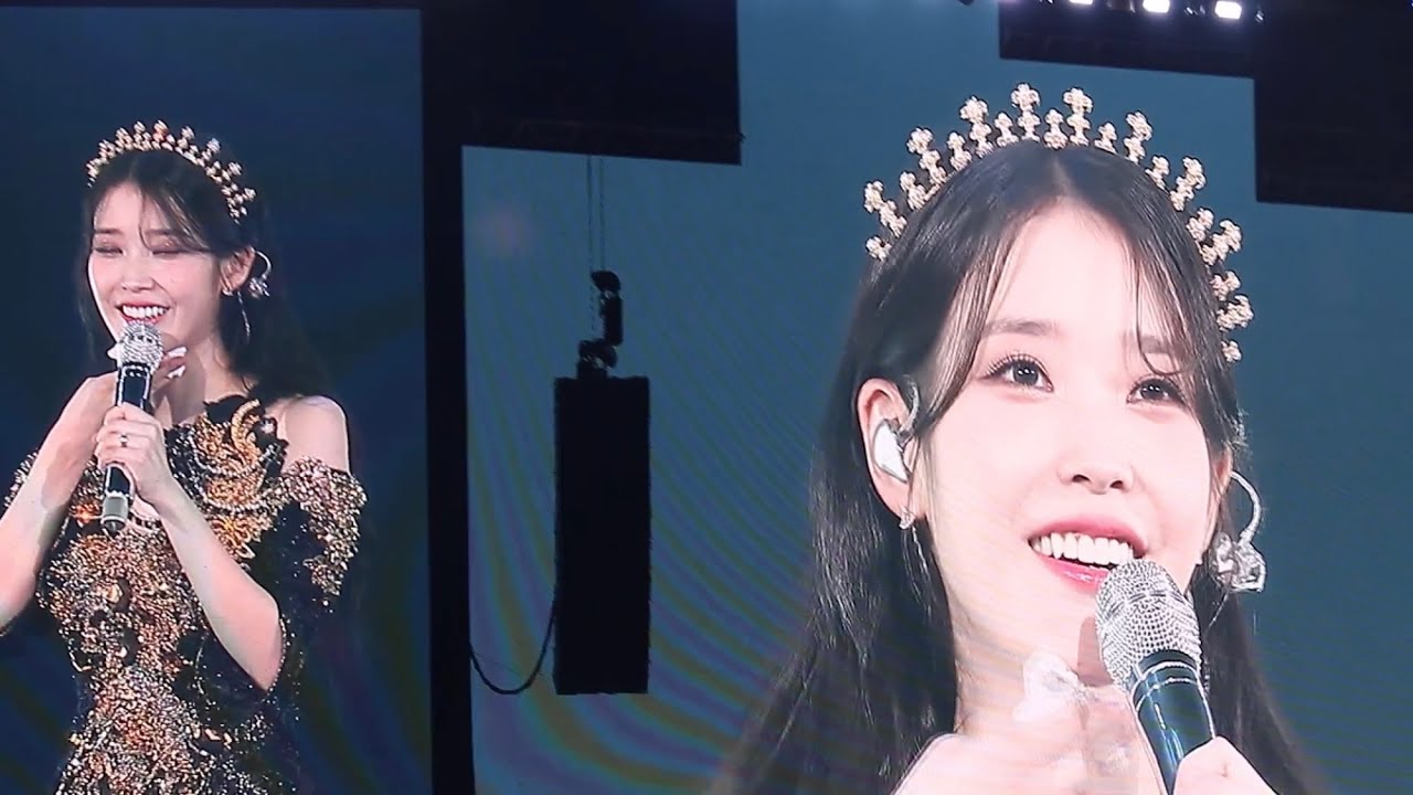 220918 아이유(IU) 앵콜 떼창 이벤트 후기 The Golden Hour Concert