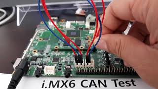Windows Embedded Compact 2013 CAN Test in i.MX6 board.