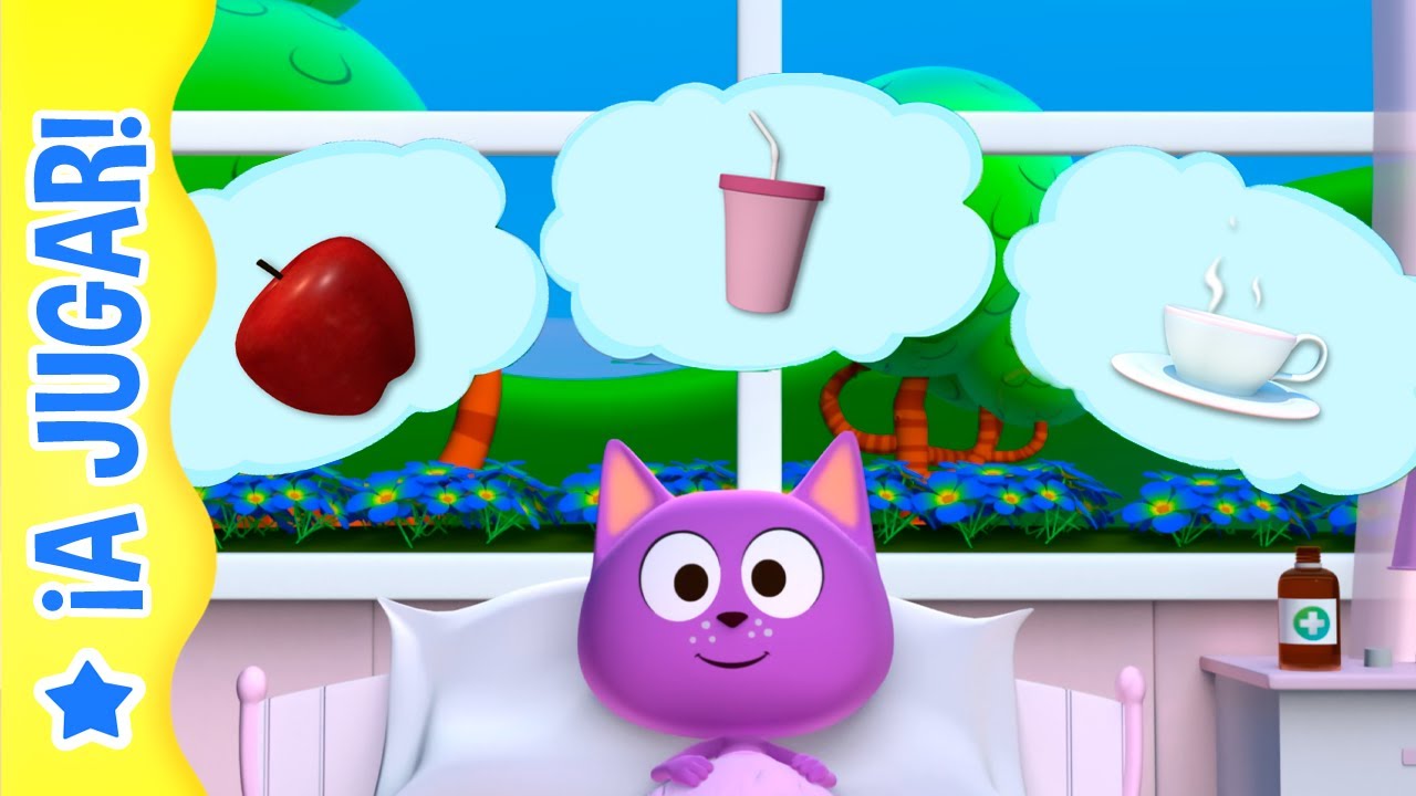 CUREMOS A LOS ANIMALES DEL ZOO 🍊 ALIMENTACIÓN SALUDABLE 🍇 CANCIONES DEL ZOO 🐵 A JUGAR 🥳