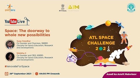 ATL Space Challenge 2021 - Space: The Doorway To Whole New Possibilities