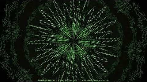 Matthew Barnes - A Day In The Life Of A Database Administrator (2016)