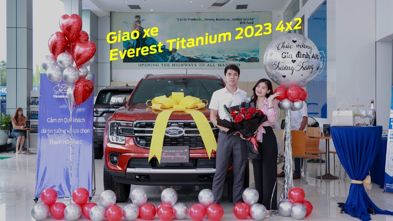Giao xe Ford Everest Sport 2023 08/05/2023 | Thanh Hoá Ford