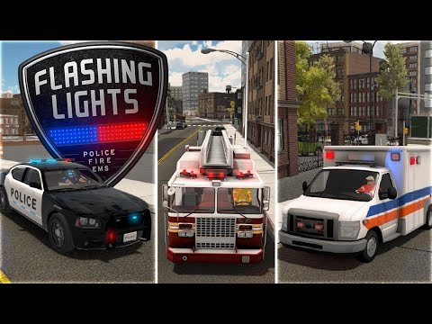 Flashing Lights - Police Fire EMS / Первый взгляд с Бандой
