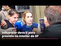 Vídeo mostra Deolane deixando sede da Polícia; influencer deve ir para presídio no interior de SP