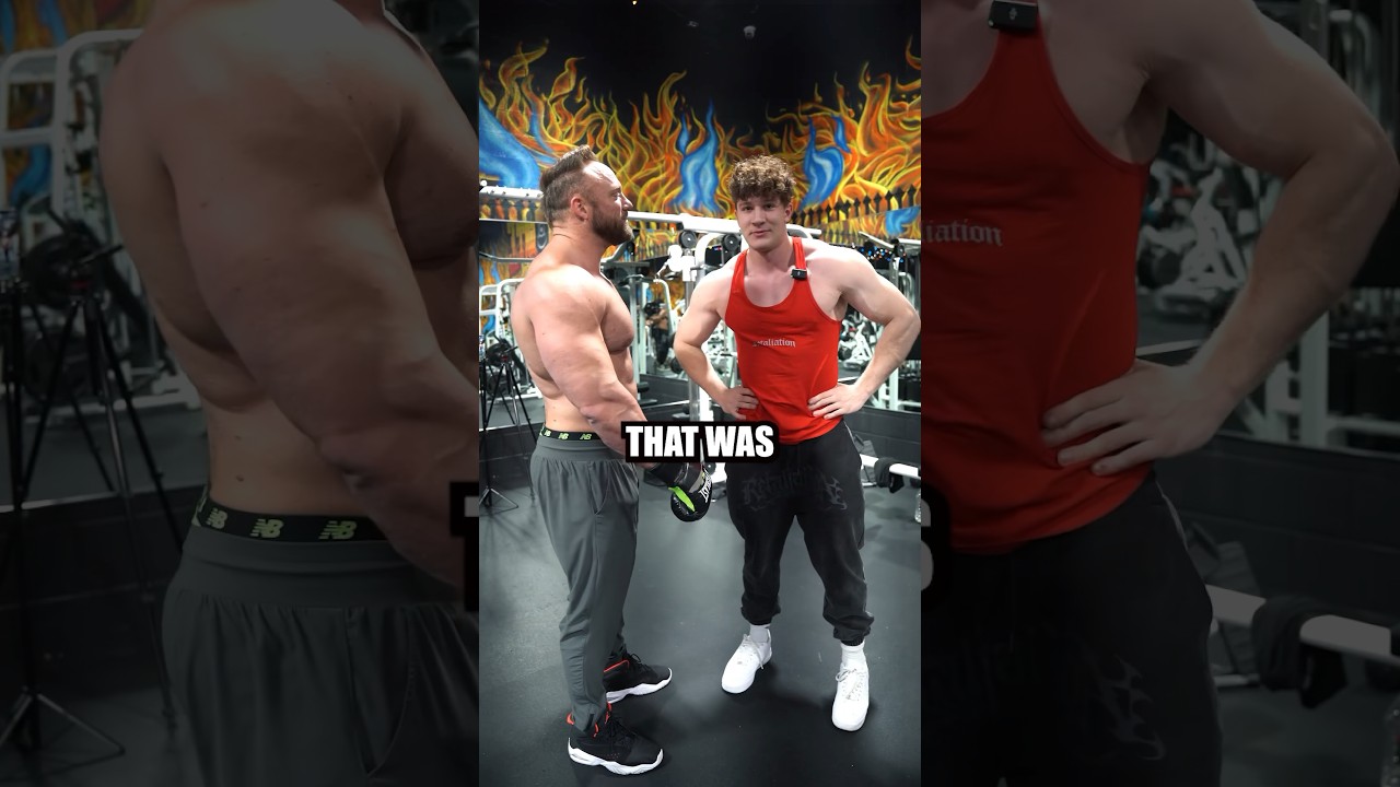 ⁣BODYBUILDER PUNCHED ME! CAN THEY FIGHT? #fit #bodybuilding #boxing #ufc #gym #mma #lift