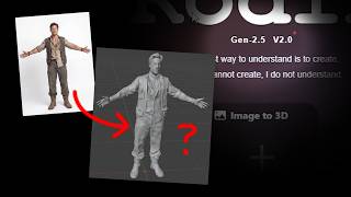 HYPER 3D Rodin 2.5 V2.0 (image to 3D) with realistic human... not good :(