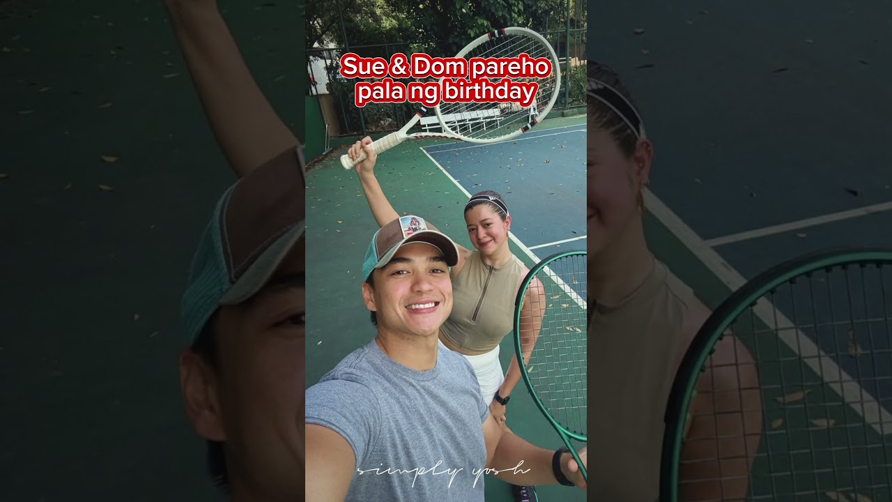 SUE & DOMINIC CELEBRATING THEIR BIRTHDAY TOGETHER 