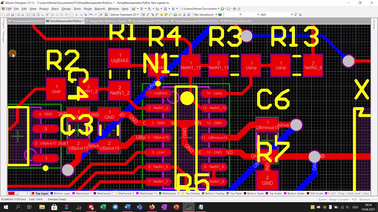 7. Auto - Place & Route, Design Rule Check