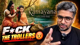 Download lagu TROLLED😡 Ramayana Song Jai Jai Ram Review | Why are SICK MINDS after Ranbir Kapoor?