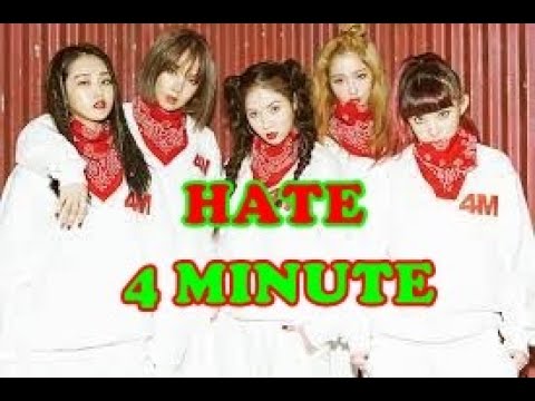 4MINUTE(포미닛) - Hate Lirik dan Terjemahan Indonesia Color Coded Lyrics[Rom/Ina] ||SANAK LIRIK