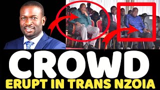 Total Shutdown In Kitale as UHURU Kenyatta Endorse Sifuna - Crowd Erupt In Celebration!