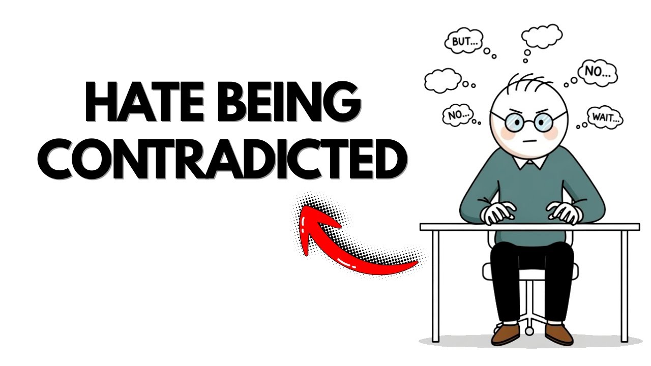 Психология людей, которые ненавидят, когда им противоречат.