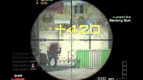 Mw3 triple kill 1 bullet