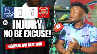 EVERTON 1-1 ARSENAL (Godfrey - NIGERIAN FAN REACTION) - Premier League 2024 -2025