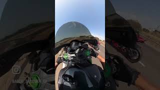 Kawasaki Ninja H2 Vs Honda Triple R