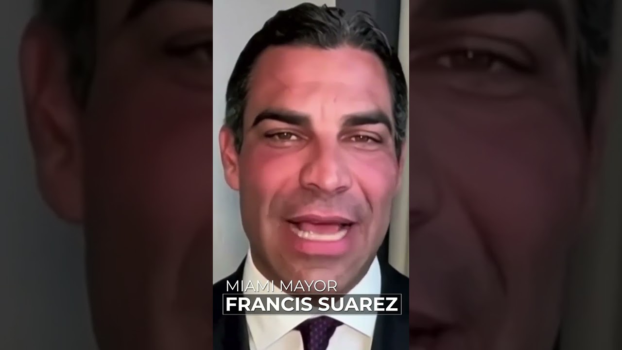 Under Suarez’s watch the crime rate in Miami plummeted 📉 