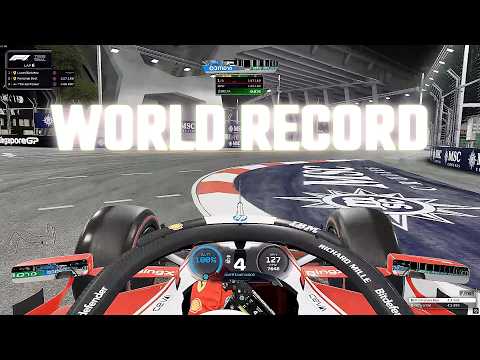 Video F1 2026 SINGAPORE WORLD RECORD | 1:27.148 Lucas Blakeley