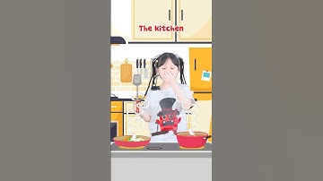 Bé học từ vựng tiếng Anh: Room in my House in English | #shorts #kids #words