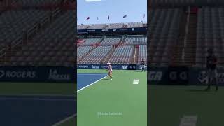 Simona Halep Spotted In Montreal