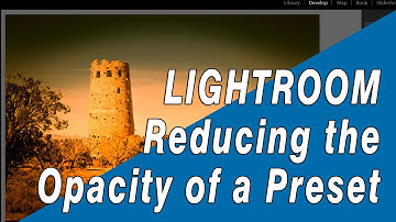 How to Lower the Opacity of a Lightroom Preset