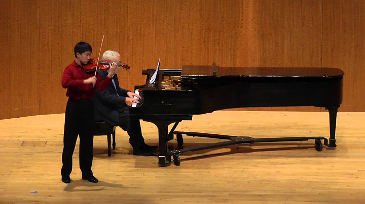 Roger Xia performs the Allegro from Barber's "Viol...