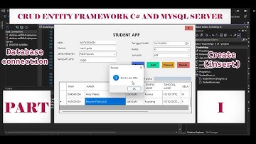 C# - Entity Framework - Insert Update Delete and Search in C# and MYSQL Server (PART 1)