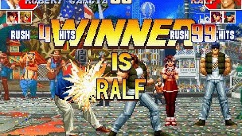 KOF97 Robert vs Ralf (99 hits)