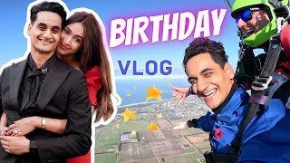 Husband’s Birthday VLOG! ❤ surprise gifts, skydiving, romantic dinner, movie date, සිංහල vlog