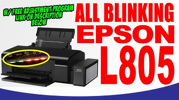 EPSON L805 ALL BLINKING LIGHTS ERROR SOLUTION | FLEX CABLE ONE REASON | with English Sub Title