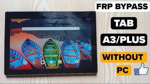 LENOVO TAB 3 /PLUS FRP BYPASS WITHOUT PC | All Lenovo Tablet frp unlock 🔥WORK 100%🔥 2025