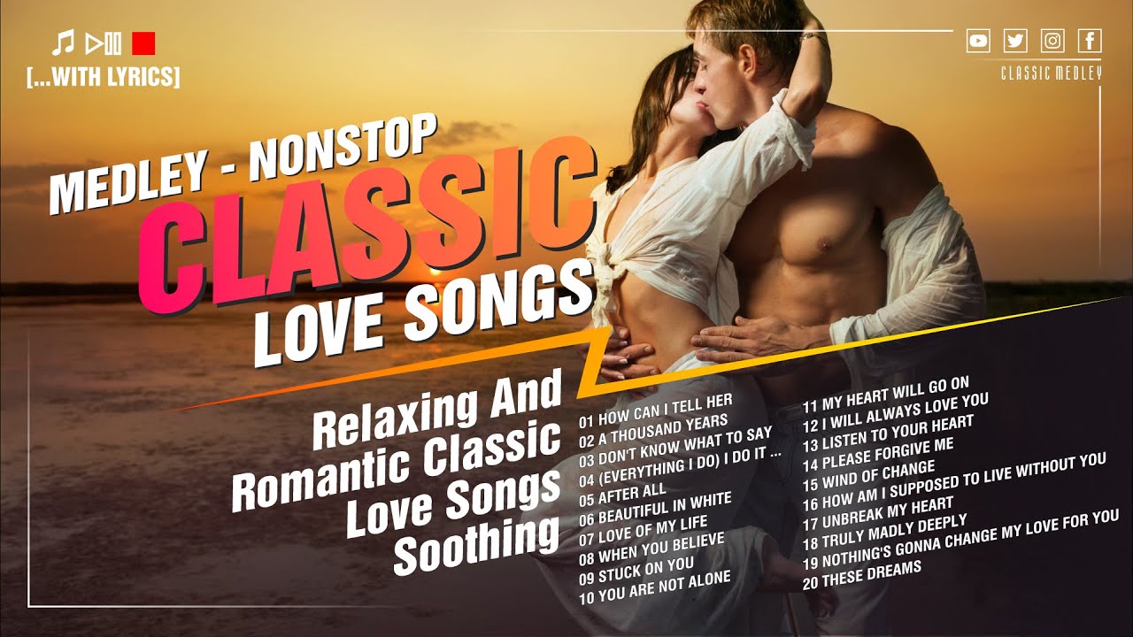 Beautifful OPM Love Song Of All Time 💋Relaxing Beautiful Classic Love